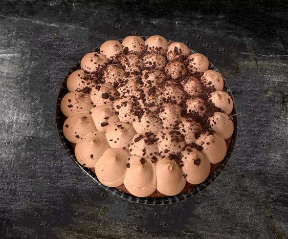 Chokolademousse kage