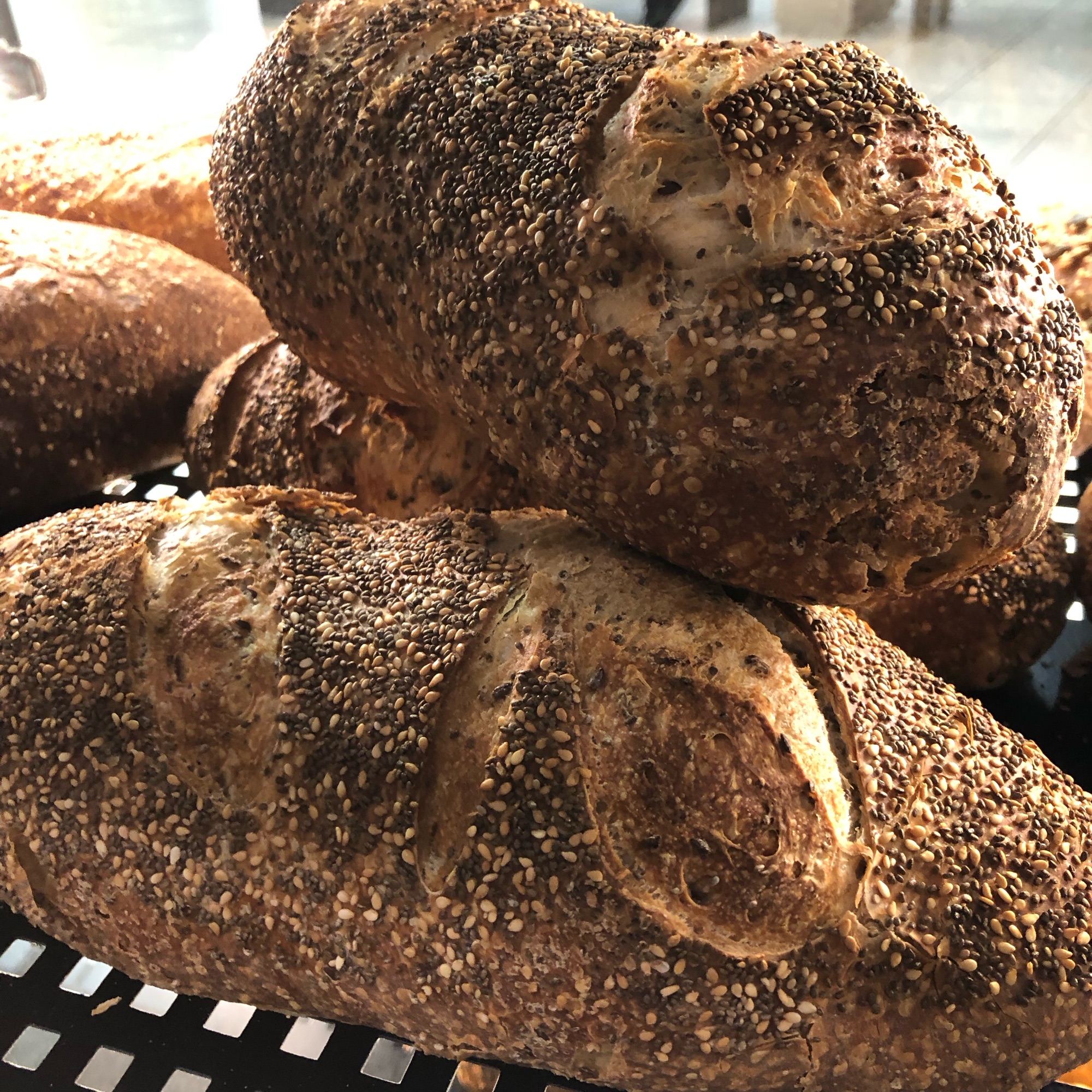 Spelt chia Surdejsbrød