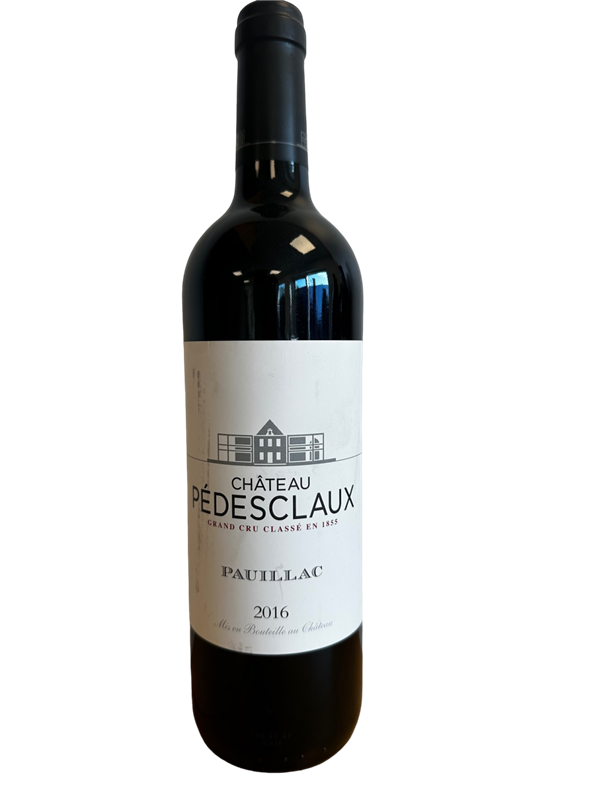 CH PEDESCLAUX PAUILLAC 2016 FR 75 C