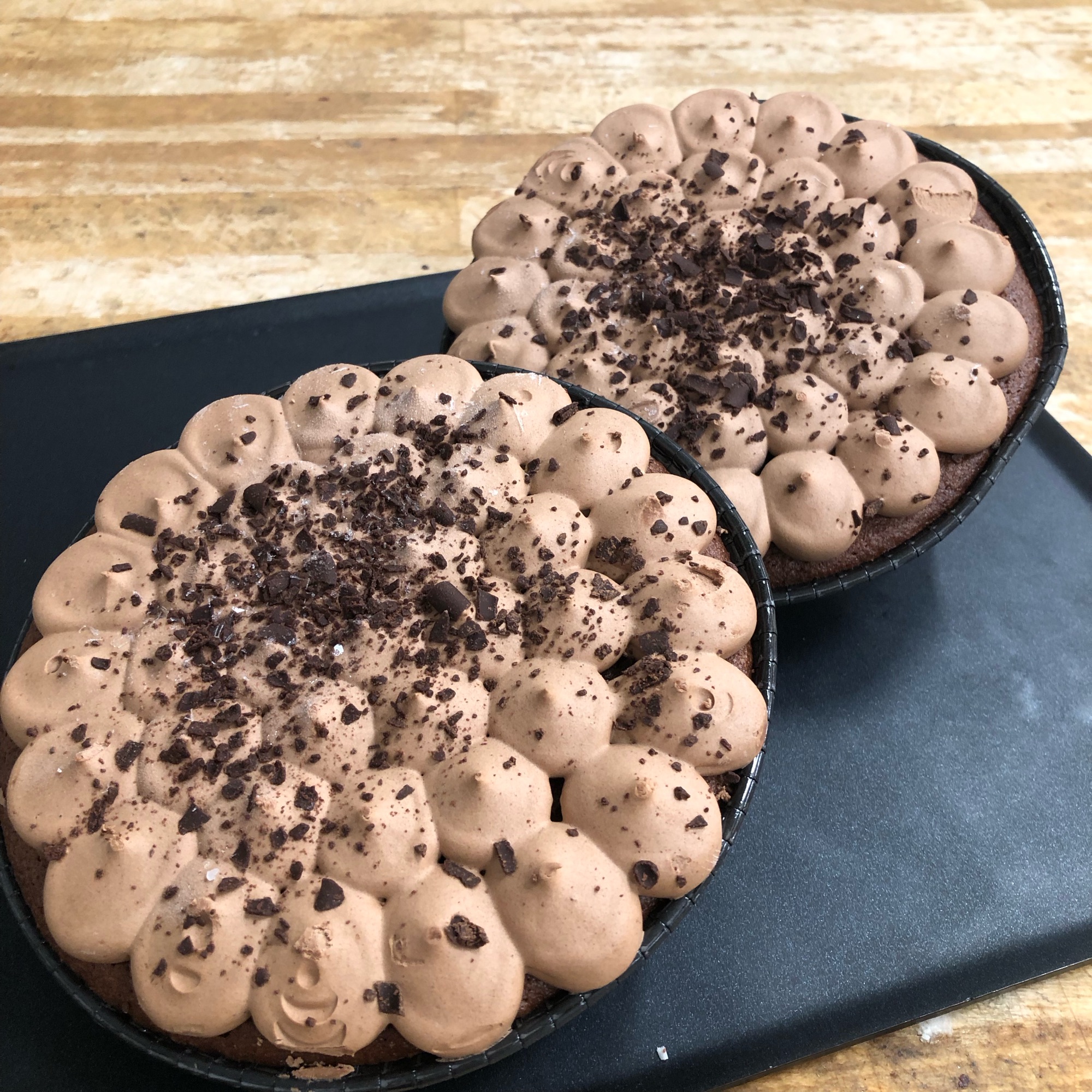 Chokolademousse kage