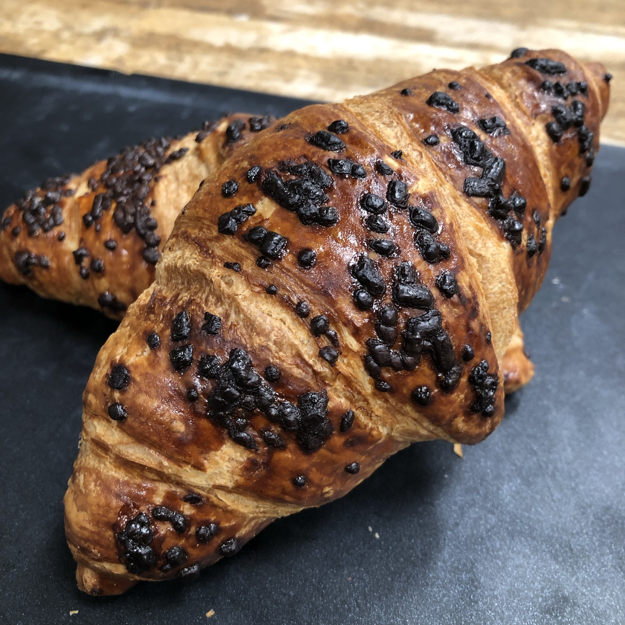 Croissant med Ckokolade